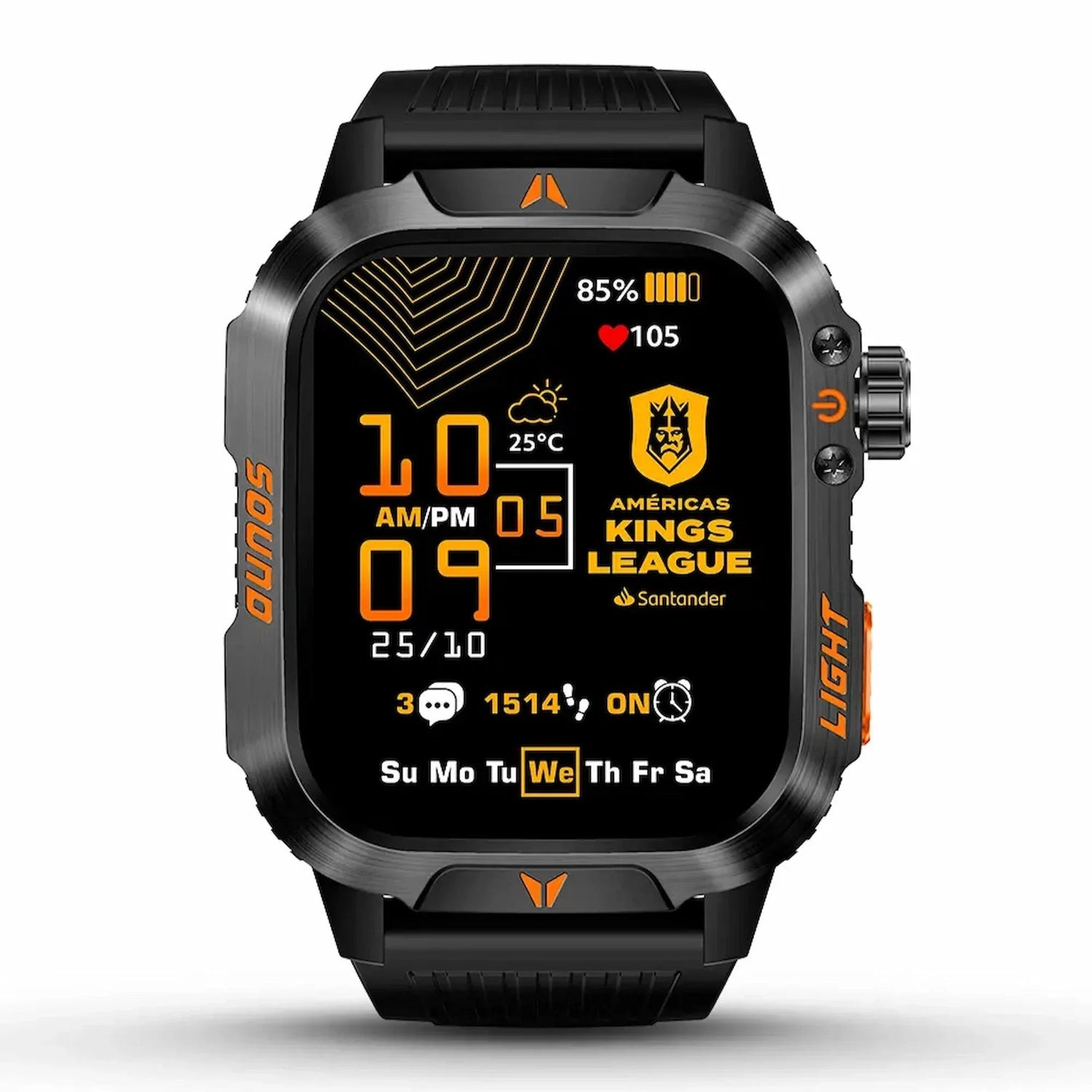 Kingssmart smartwatch 44mm - Kings League Relojes