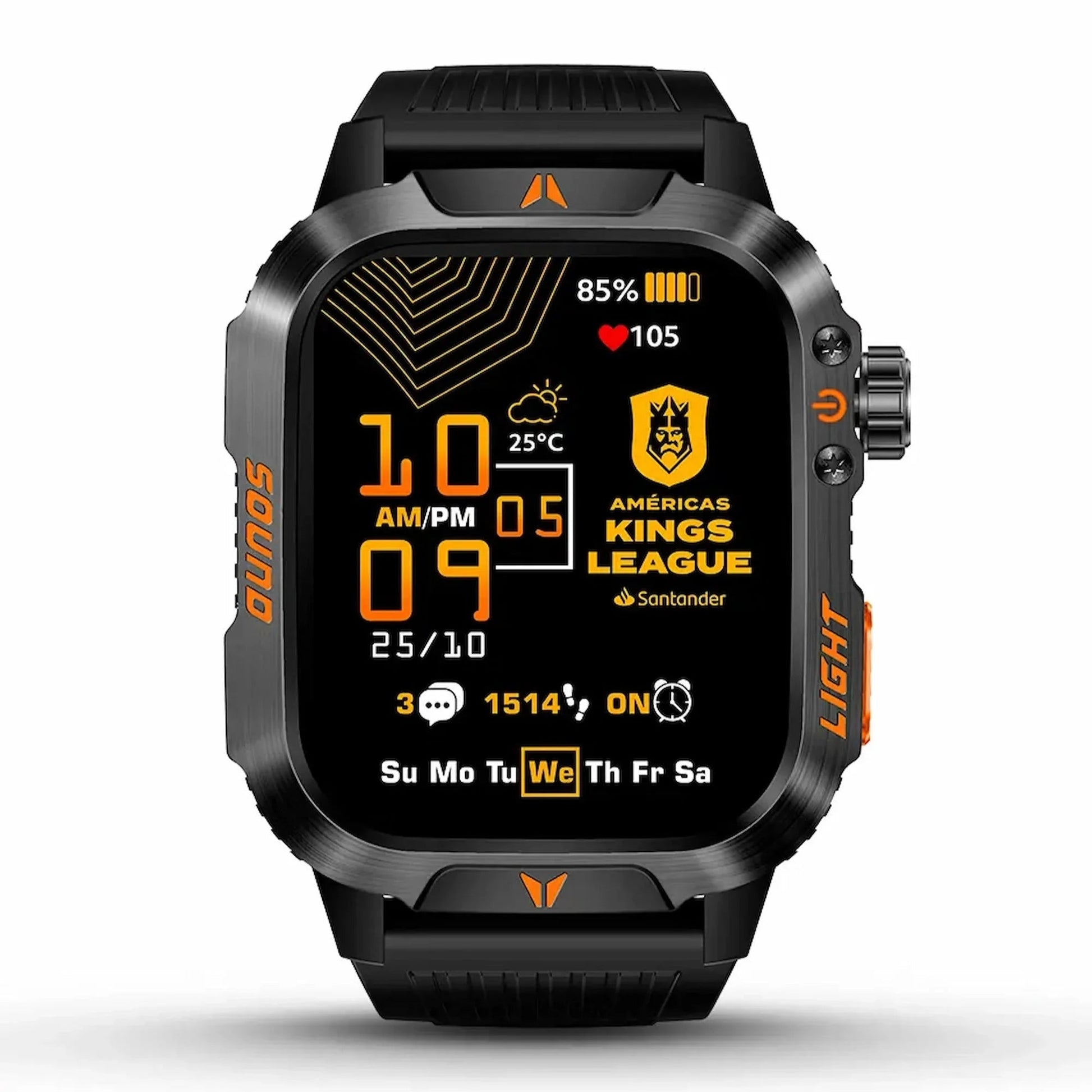 Kingssmart smartwatch 44mm - Kings League Relojes